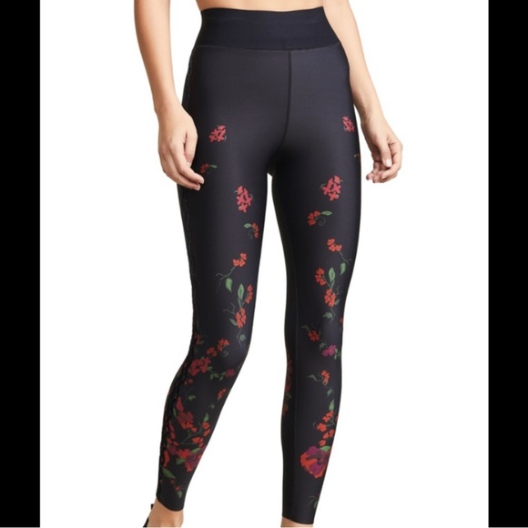 ultracor Pants - Ultracor Ultra Floral Madrid Leggings, Size Medium
